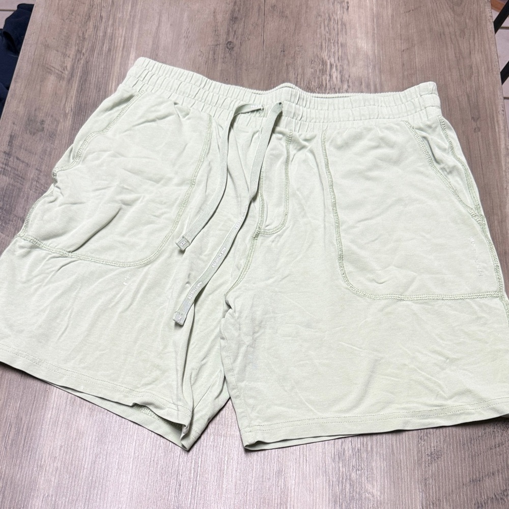 Men's Athletic Shorts in Light Green